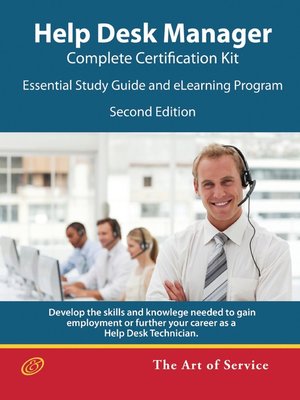 cover image of Help Desk Manager - Complete Certification Kit: Essential Study Guide and eLearning Program - Second Edition